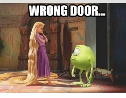 Wrong door