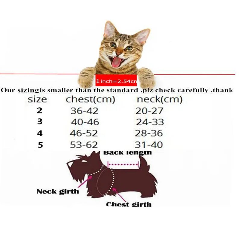 Таблица размеров для кошек. Размер одежды кота. Размер кошки s. Размерная сетка для кошек.