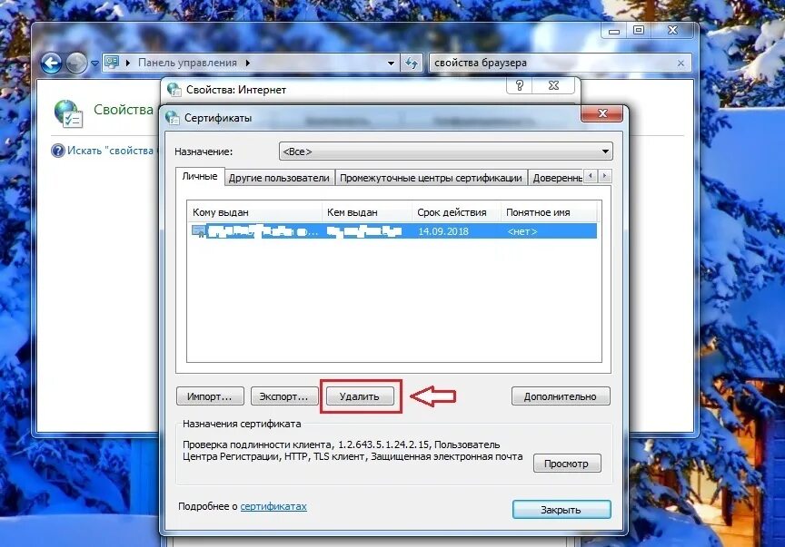 Удалить сертификаты из реестра. Сертификаты windows 7. ненужный сертификат. windows 7 хранилище. удаление сертификатов.