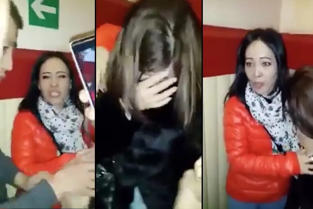 Пьяную киргизку