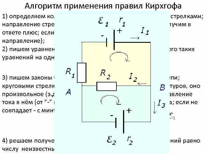 Электрические цепи постоянного тока.