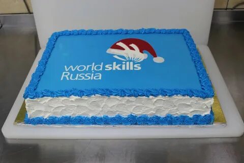 Торт с логотипом