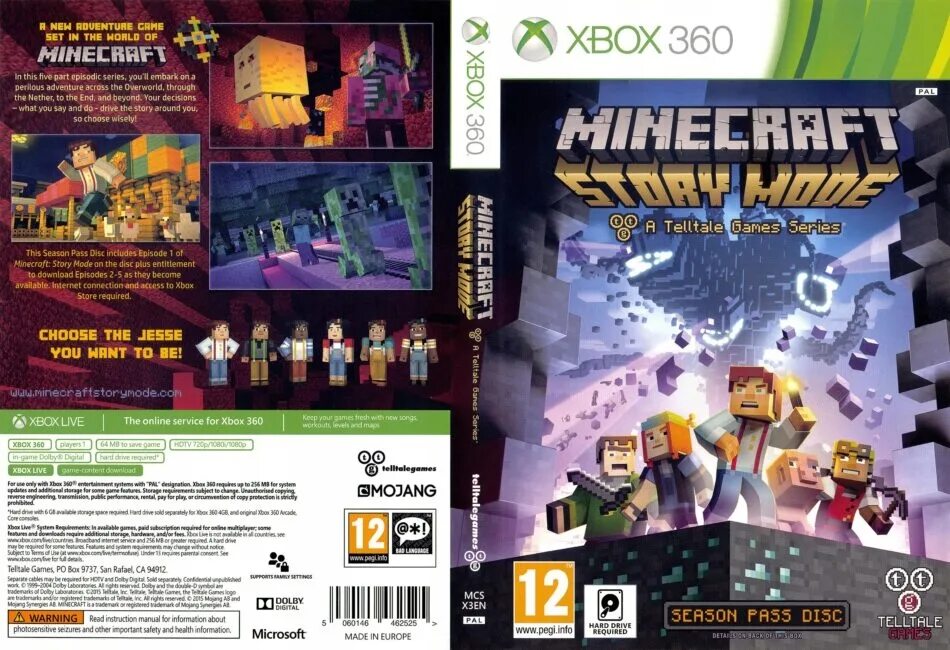 Minecraft список игр на xbox live arcade. Minecraft xbox 360 обложка. minecraft story mode диск. minecraft story xbox 360. dvd minecraft xbox 360.
