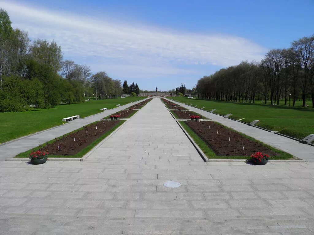 Аллея памяти и славы имени рокоссовского