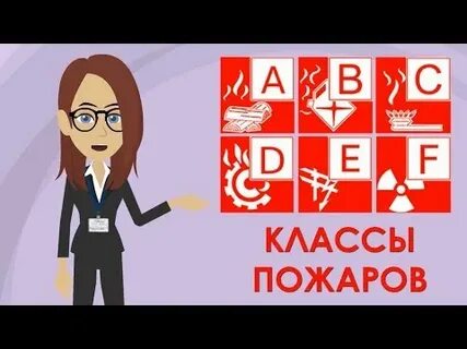 Пожар класса в это
