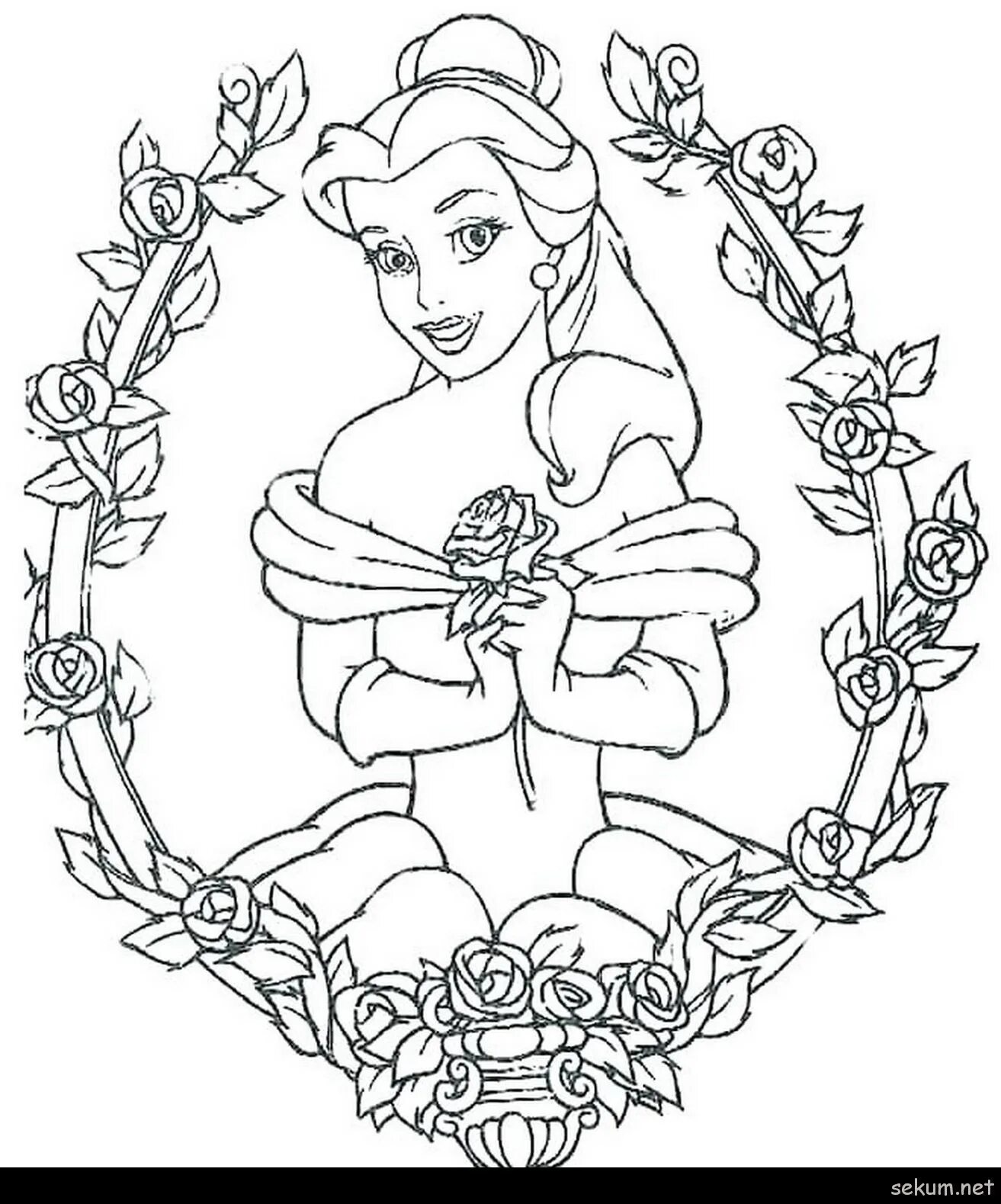 Спящая красавица раскраска. Красавица распечатать. Раскраски для девочек принцессы. Раскраска белль красавица и чудовище. Раскраска.