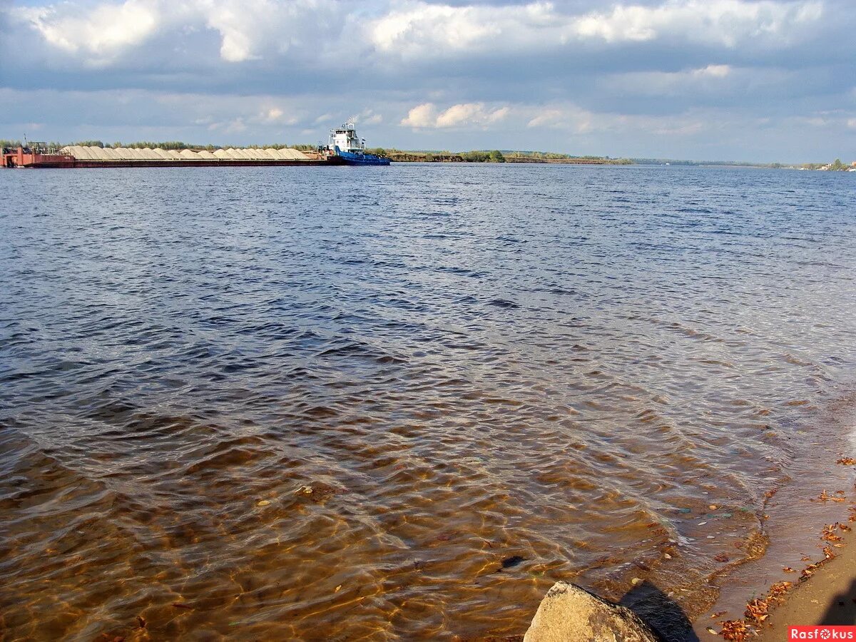 дубна волга осень.