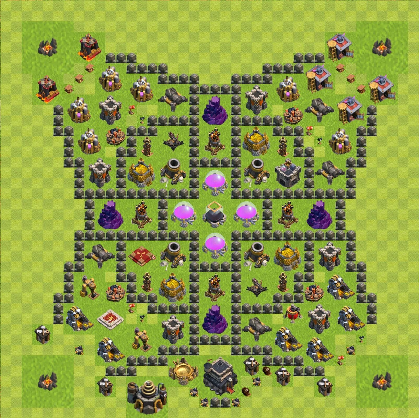 Clash of clans местоположение