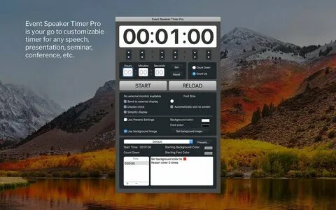 Pro timer