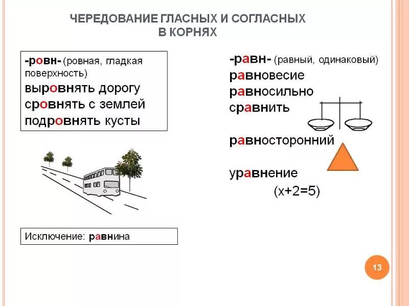 Равн ровн. Равн ровн чередование. Равн ровн примеры. Корни равн ровн.