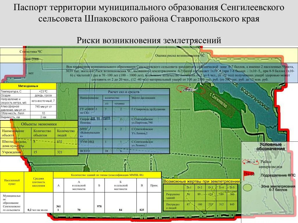 Территория муниципального образования.