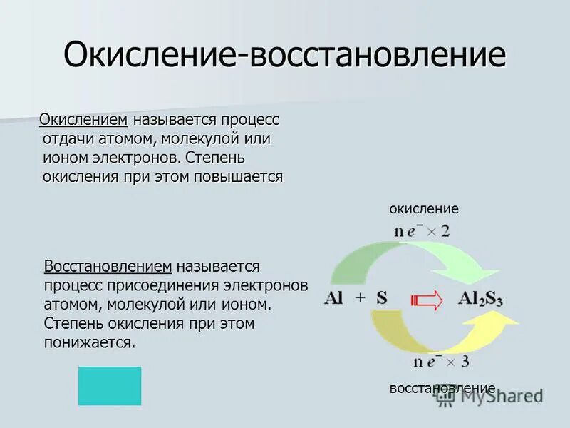 Окислением называется