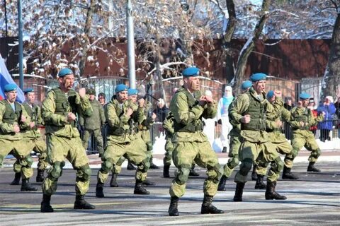 Марш российских десантников