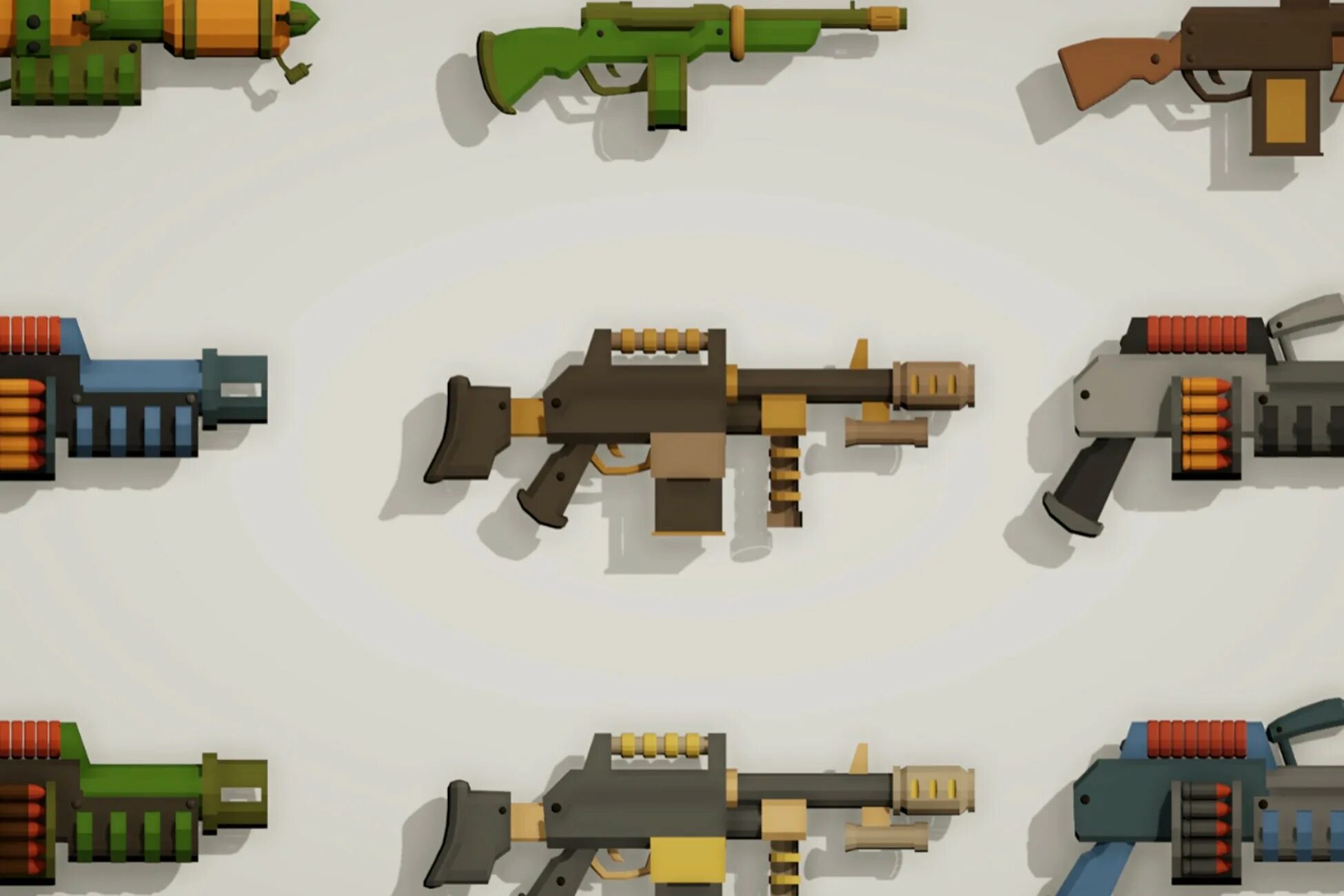 Simple guns. Референсы оружия Лоу Поли. Лоу Поли пушка сбоку. Low Poly оружие референс. Оружие Low Poly референсы Gun.