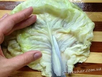 Можно использовать капустный лист