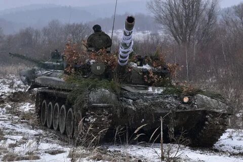 Три роты танков