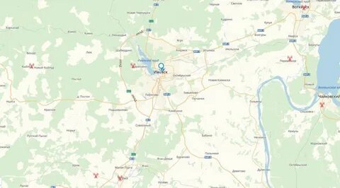 Сарапул на карте