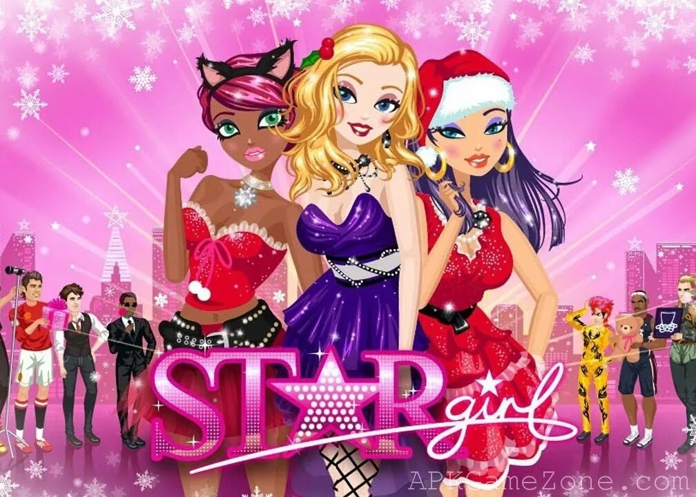 Мобильная игра про девушек. Стар герл. cool girls игра. модные игры. star girl картинка.