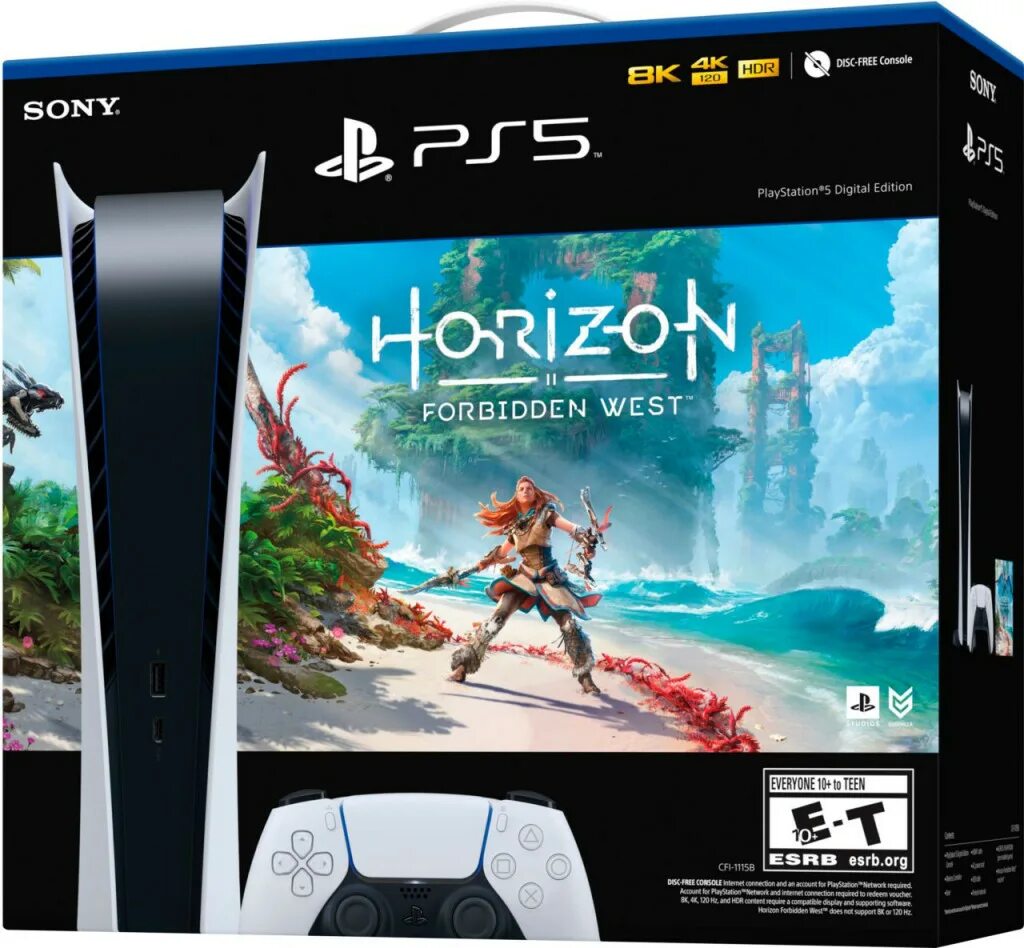 Sony playstation 5 digital edition отзывы. Horizon Forbidden West ps5 бандл. Ps5 Digital Horizon Bundle. Плейстейшен 5 японская версия. Horizon Forbidden West Special Edition ps5.