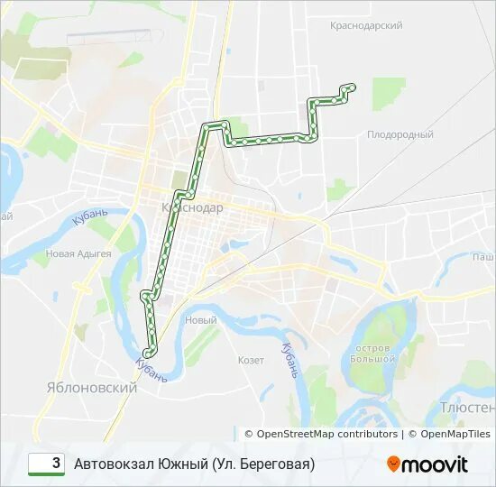 Маршрут 85 маршрутки краснодар. Маршрут автобуса 3. южный автовокзал схема. схема движения микрорайон губернский. автобус 3 краснодар.