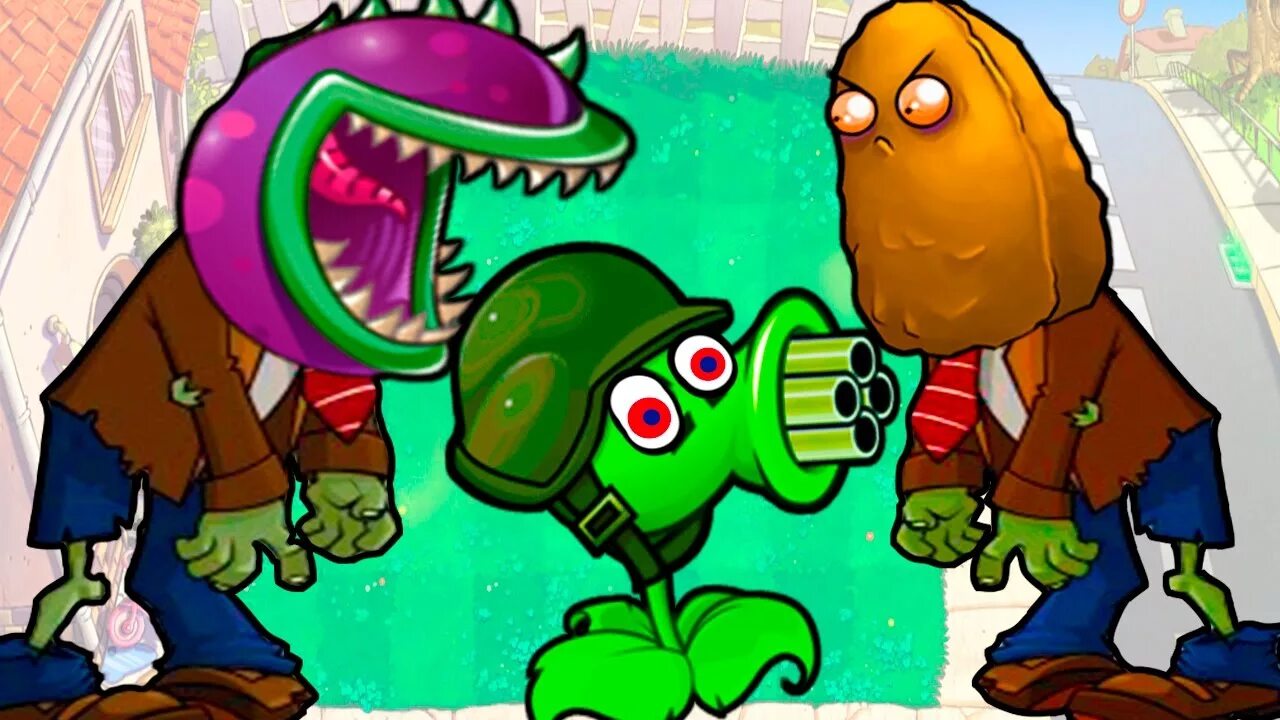 Мультфильмах Plants vs Zombies. Растения против зомби 2 проходимец