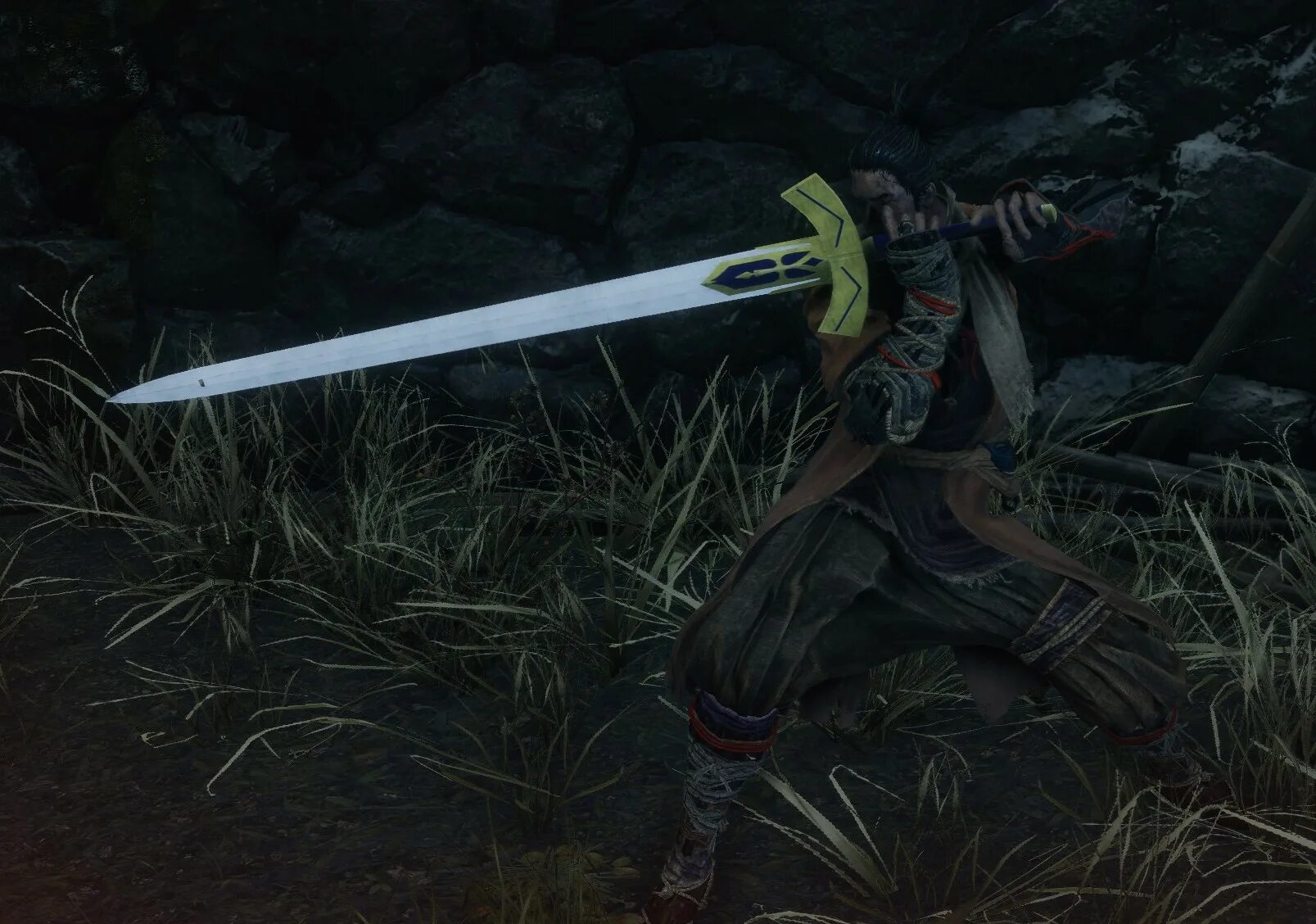 Sekiro moonlight. Секиро мод меч. Секиро mortal blade. Катана секиро кусабимару. Sekiro меч.