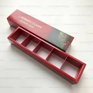 Конфет в пяти коробках