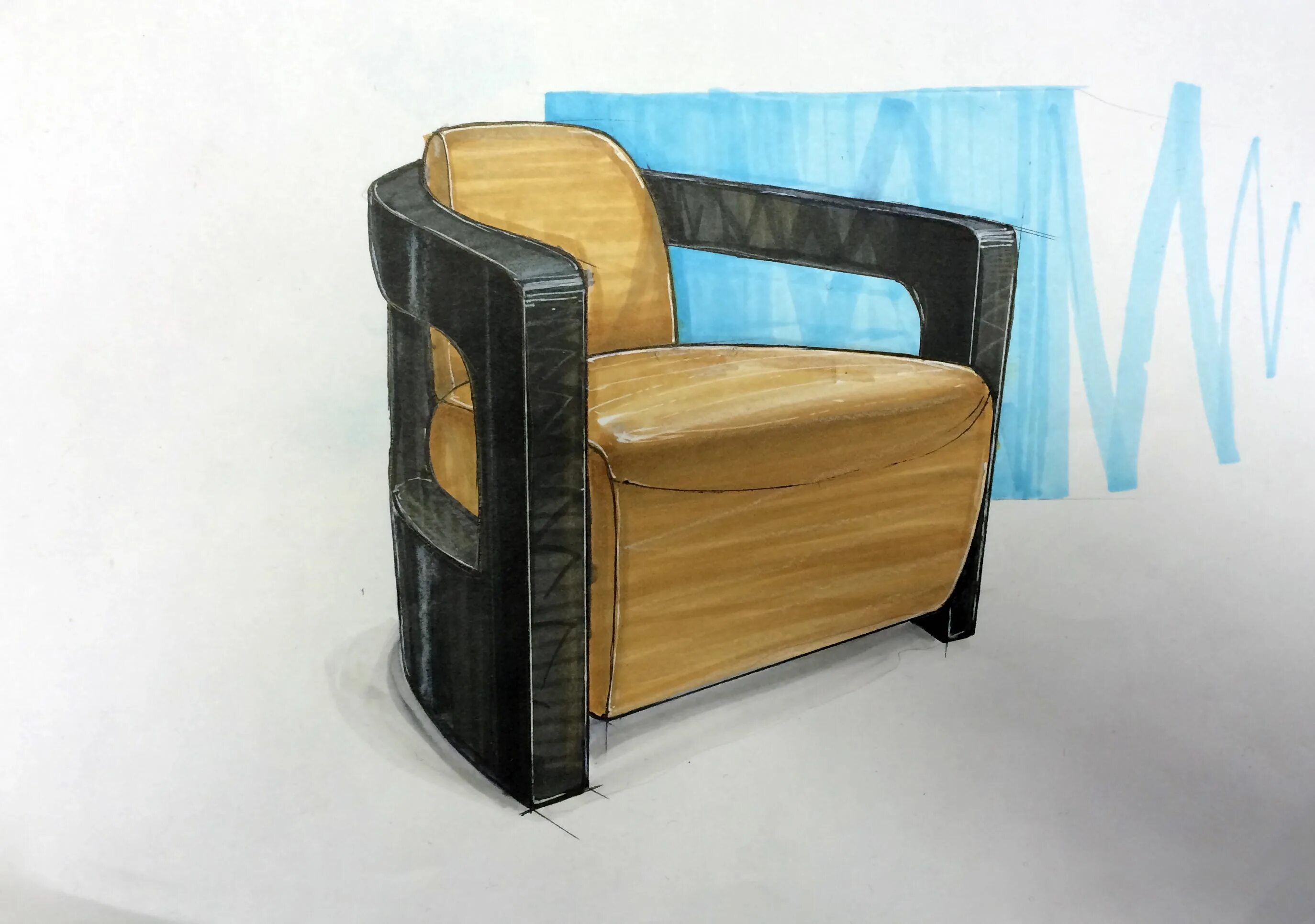 Скетч мебели. Проект кресла. Эскиз стула. Дизайнерская тумбочка зарисовка. Дизайнерская мебель скетч.