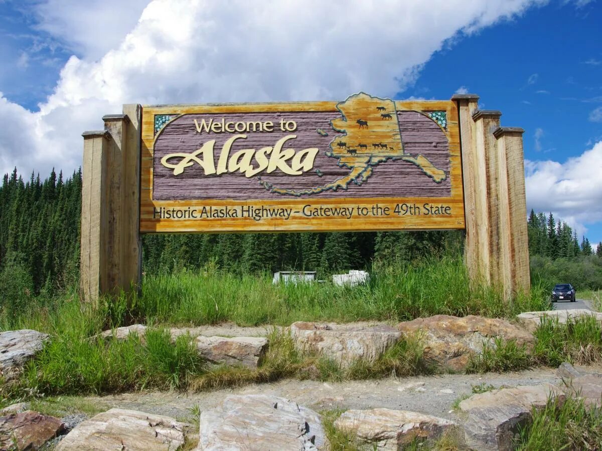 Alaska is in the. Welcome to alaska. леокантиум аляска. аляска сегодня. alaska sign.