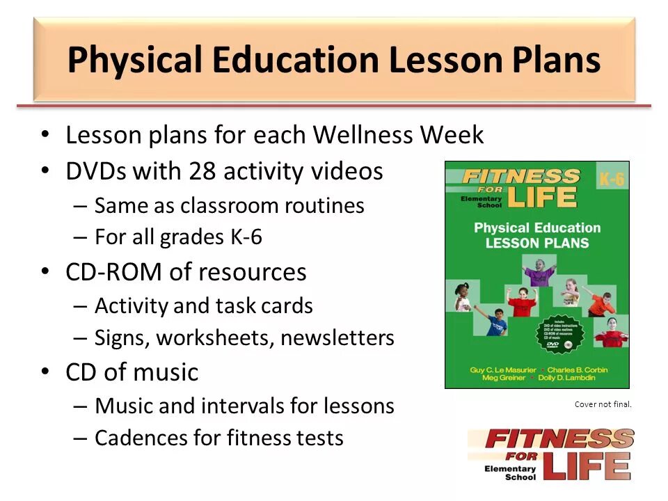 Education Lesson Plans. Physical activity at the Lesson. Rules for physical Education Lessons. Physical Education Card.