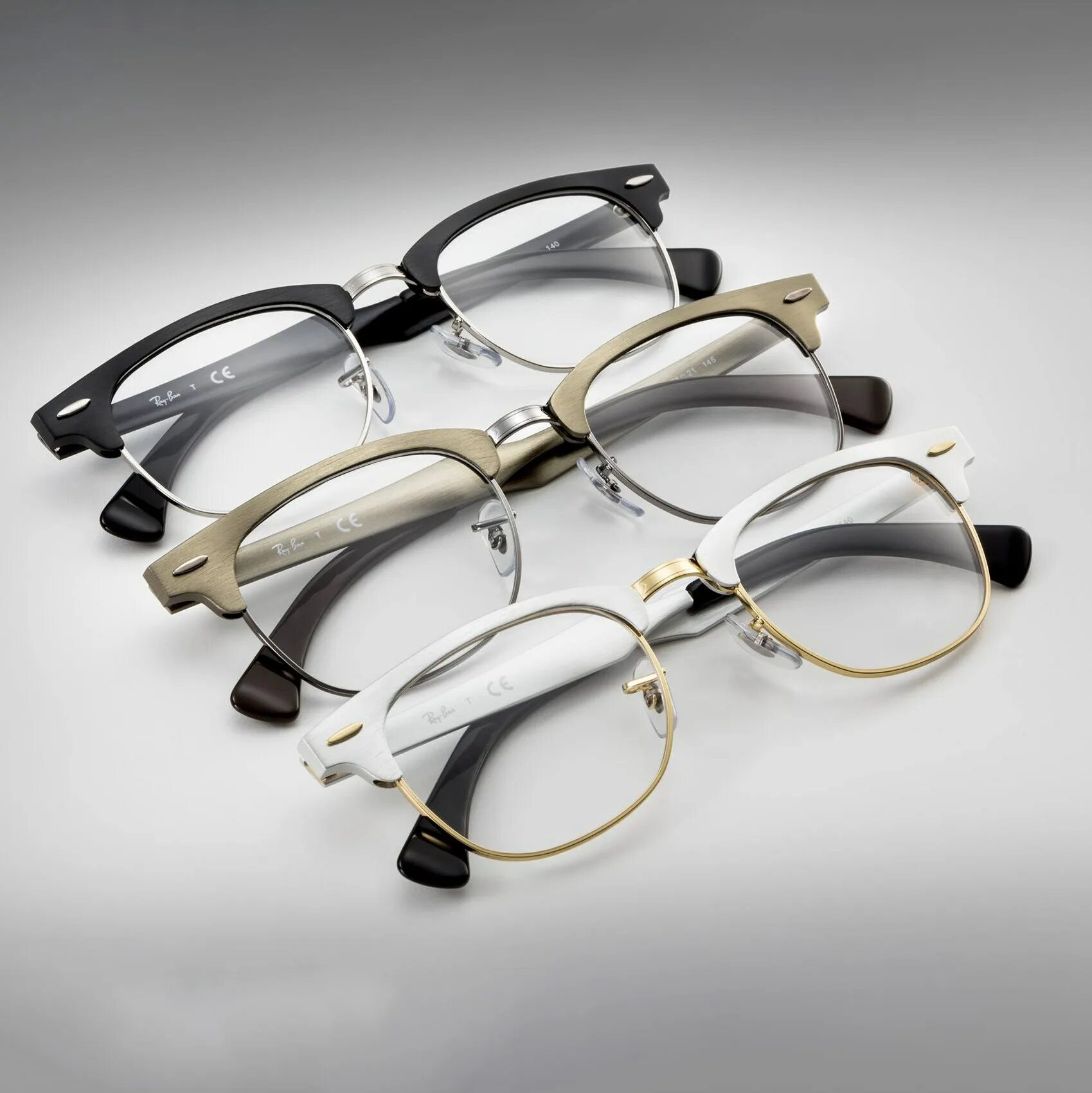 Оправа ray ban. Оптические очки. Круглые очки. Разнообразные очки.