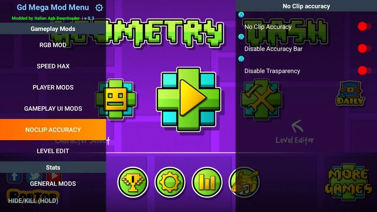 Читы на гд 2.2 андроид мод. Geometry Dash Mod меню. Мод меню геометрия дешь. Чит на Geometry Dash. Взломанный Geometry Dash.