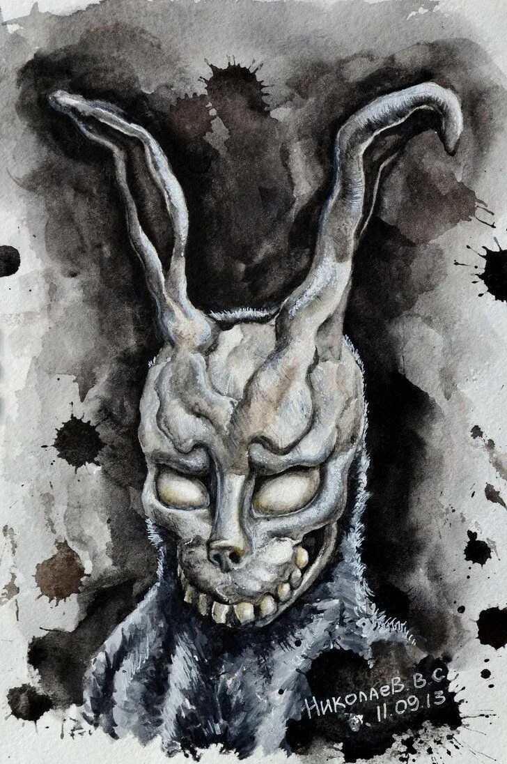 Донни Дарко. Donnie Darko Frank. Фрэнк из Донни Дарко. Донни Дарко Art.