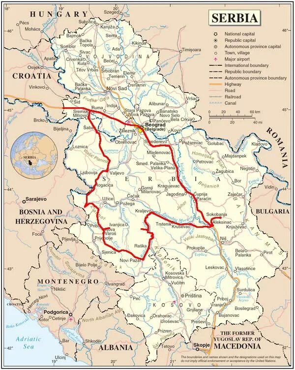 Карта сербии подробная на русском. Современная карта Сербии. Сербия с картой!. Сербия границы на карте. Сербия географическое положение карта.