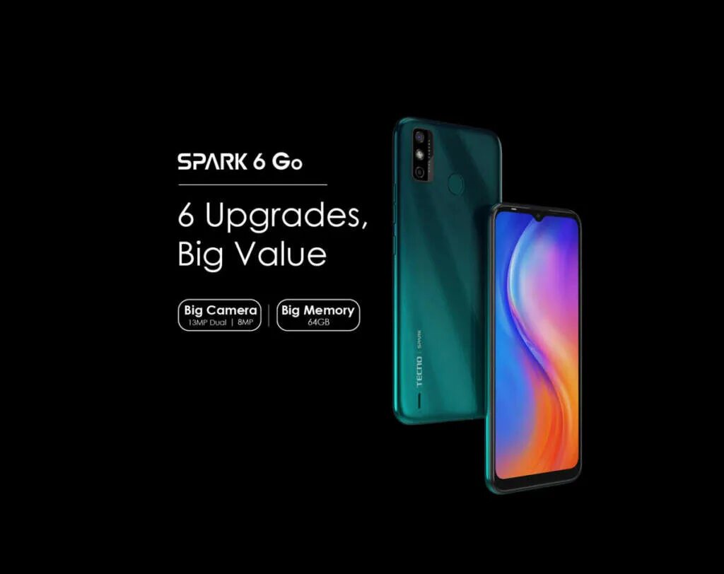 Телефон спарк 6. Techno Spark 6 go 64 ГБ. Techno Spark 6 go 2/32gb. Смартфон Tecno Spark 6 go 2/32 ГБ. Tecno Spark 6 go 3/64gb Ice Jadeite.