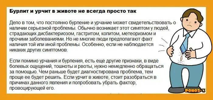 Урчание от голода