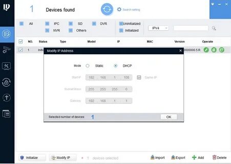 Dahua config tool