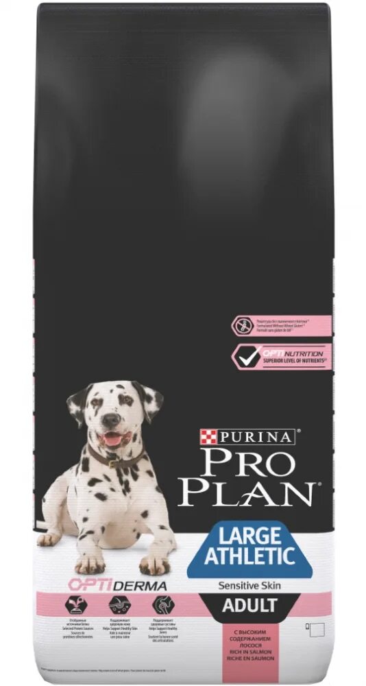 Корм pro plan с лососем для собак. Pro Plan Пурина для собак. Purina Pro Plan для собак 18 кг. Pro Plan large Athletic 18 кг. Purina Pro Plan OPTIDERMA для щенков.