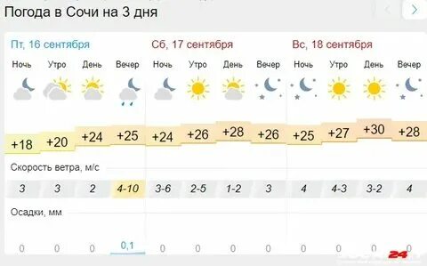 Погода в сочи 10 ноября 2024