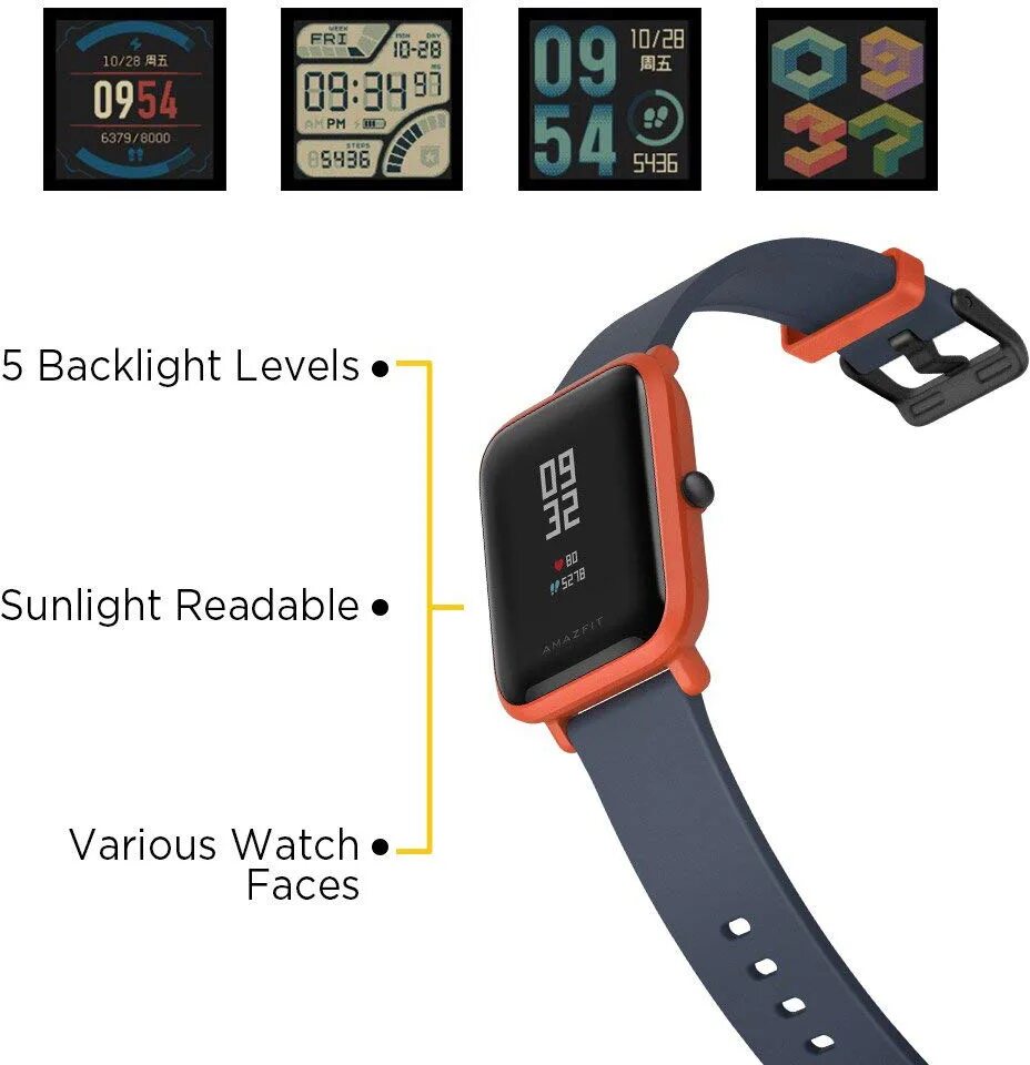 Характеристики смарт часов вотч. Смарт-часы Xiaomi Amazfit Bip 1.28" зеленый (uyg4023rt). Часы Amazfit Bip Green. Xiaomi Amazfit Bip Red. Амазфит Бип характеристики.