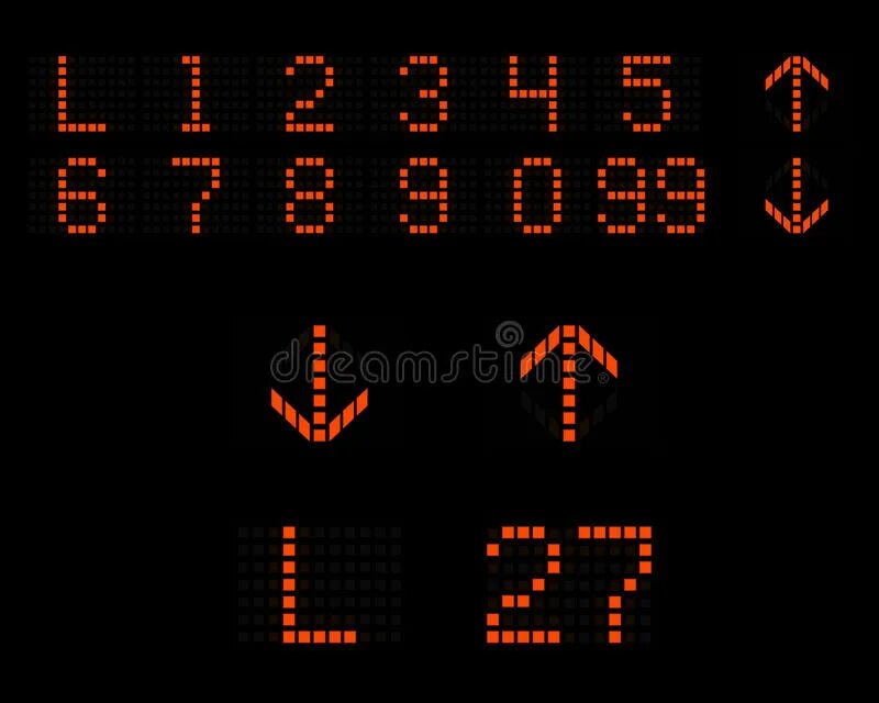 Number panel