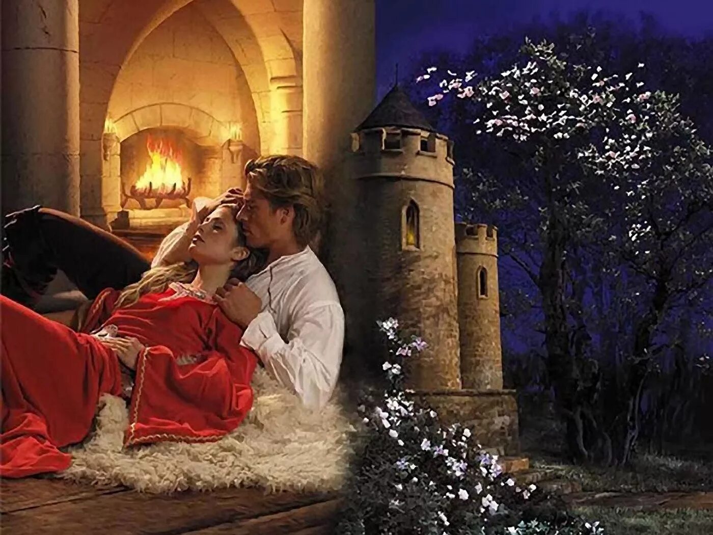 Измена новогодней ночи книга. Новогодняя романтика. Красивые романтические картины. Сказочная романтика. Сказочная любовь.