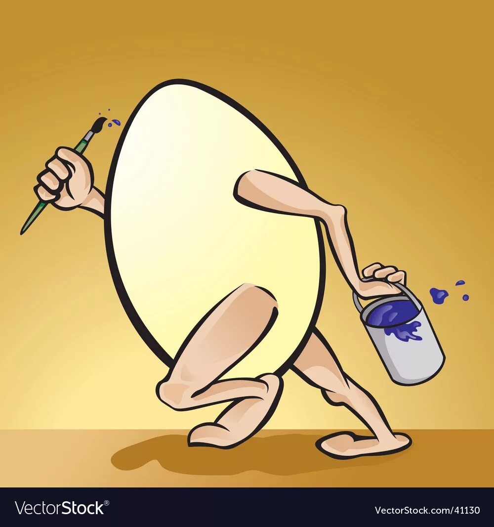 Women is Brocking e Egg vector.