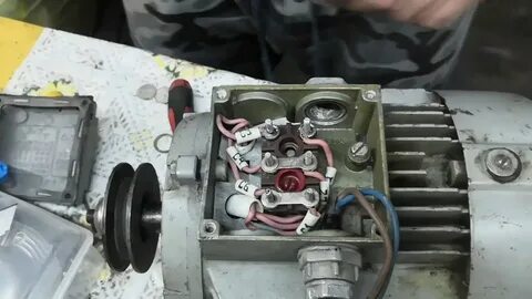 Пусковое электродвигателя 380 на 220