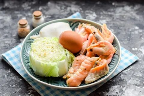Морепродукты капуста