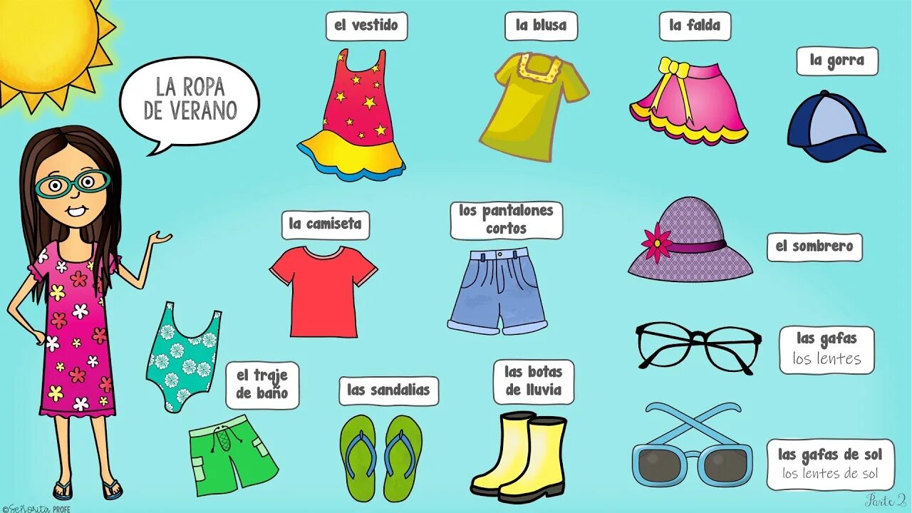 Лексика лето. Одежда на испанском языке. Одежда по испански с картинками. Испанский тема одежда. Одежда на испанском в картинках.