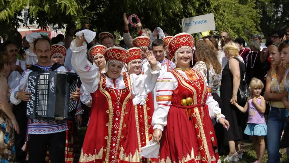 Численность населения народов поволжья