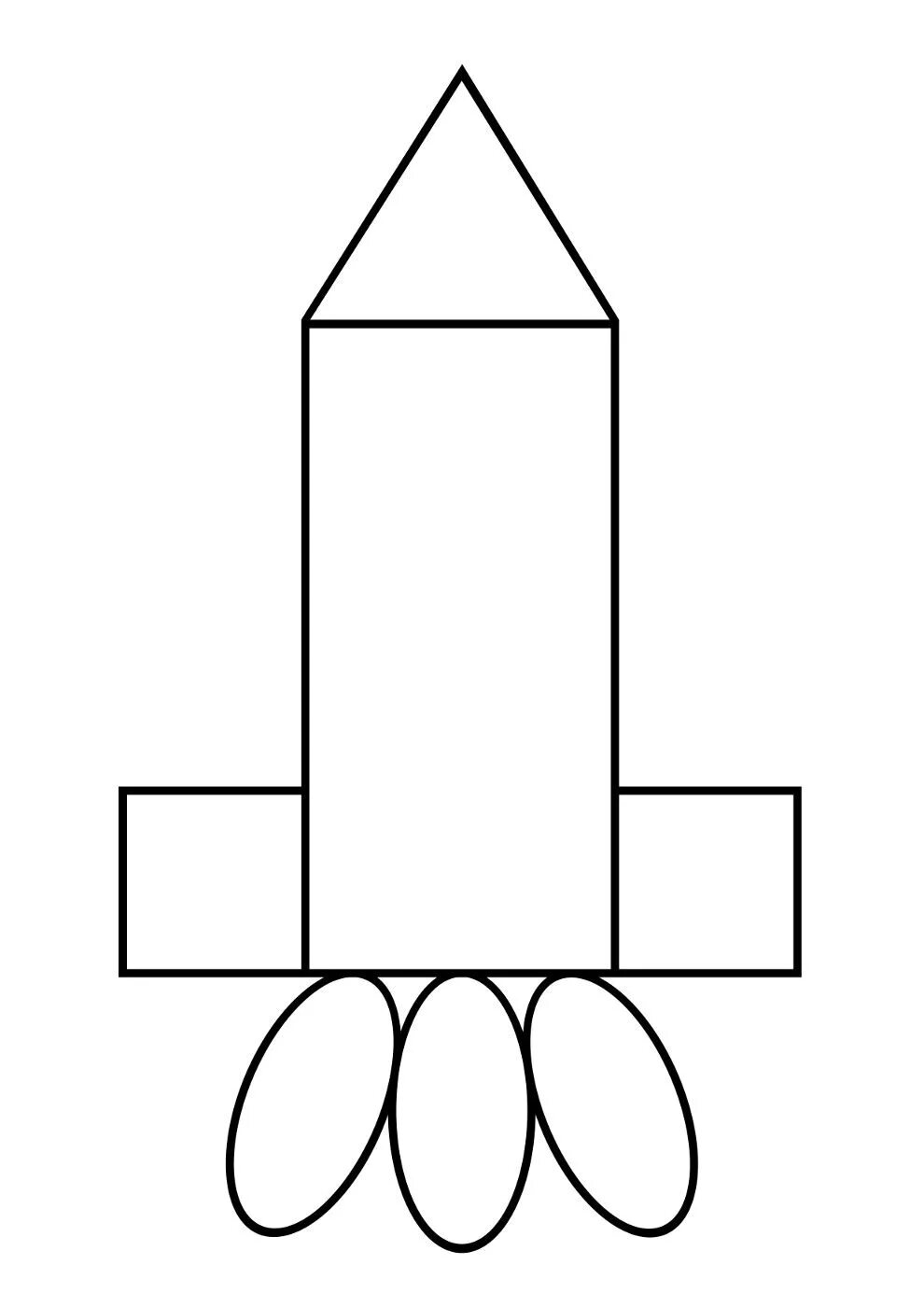 Ракета шаблон для вырезания для детей. Ракета из геометрических фигур. Аппликация ракета из геометрических фигур. Ракета из геометрических фигур для дошкольников. Космический корабль из геометрических фигур.