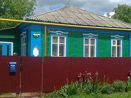 Дома в селе белая глина