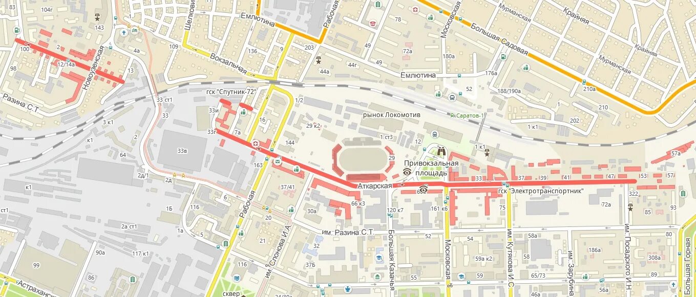 Подробная карта саратова. Карта саратова с улицами. Большая садовая улица (саратов). Карта россии саратов на карте. Октябрьская 45/1 саратов.